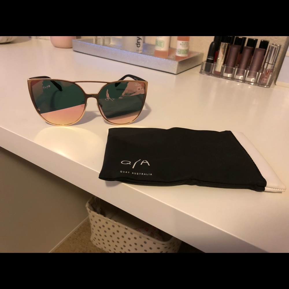 Rose Gold Quay Sunnies